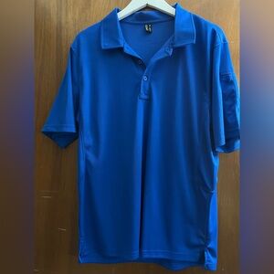 Men’s Dry Fit Royal Blue Polo - Medium